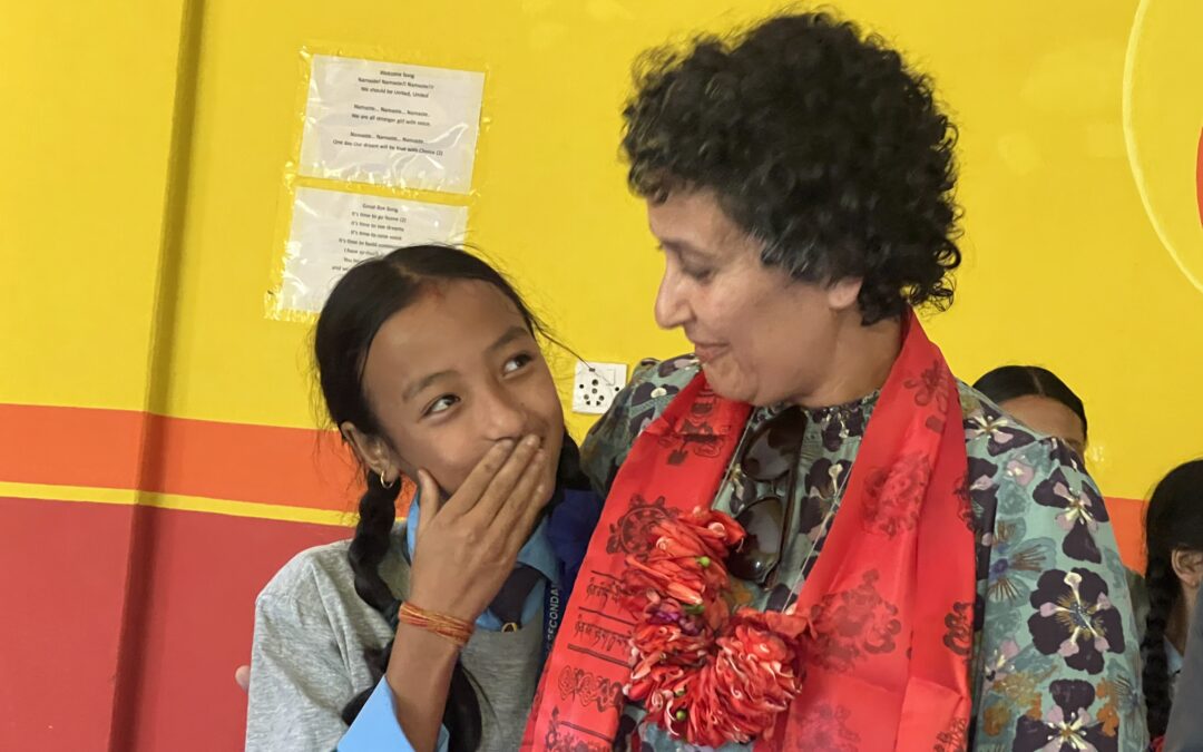 A Heartwarming Visit to Nepal: Bibi’s Journey with the Rukmini Foundation